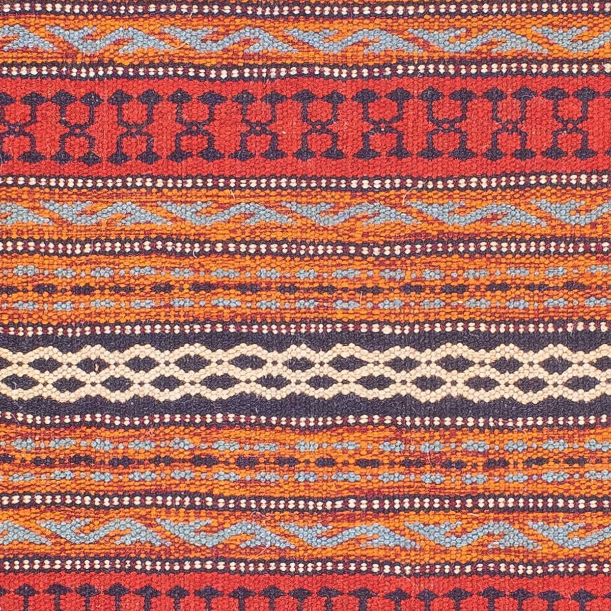 Dywan Kelim - Orientalny - 123 x 80 cm - wielokolorowy