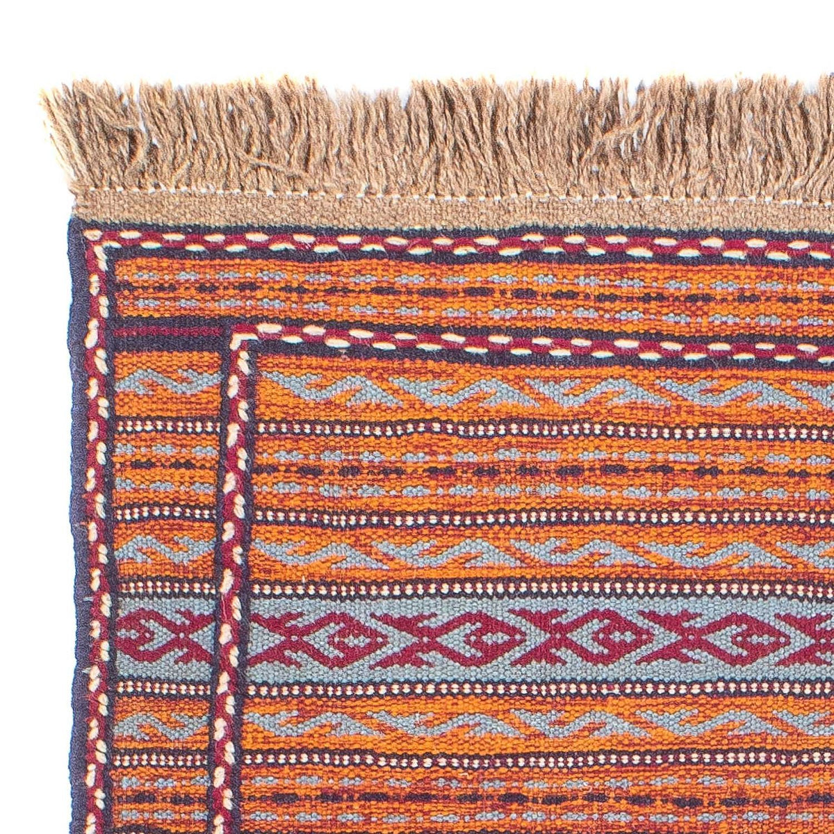 Dywan Kelim - Orientalny - 123 x 80 cm - wielokolorowy