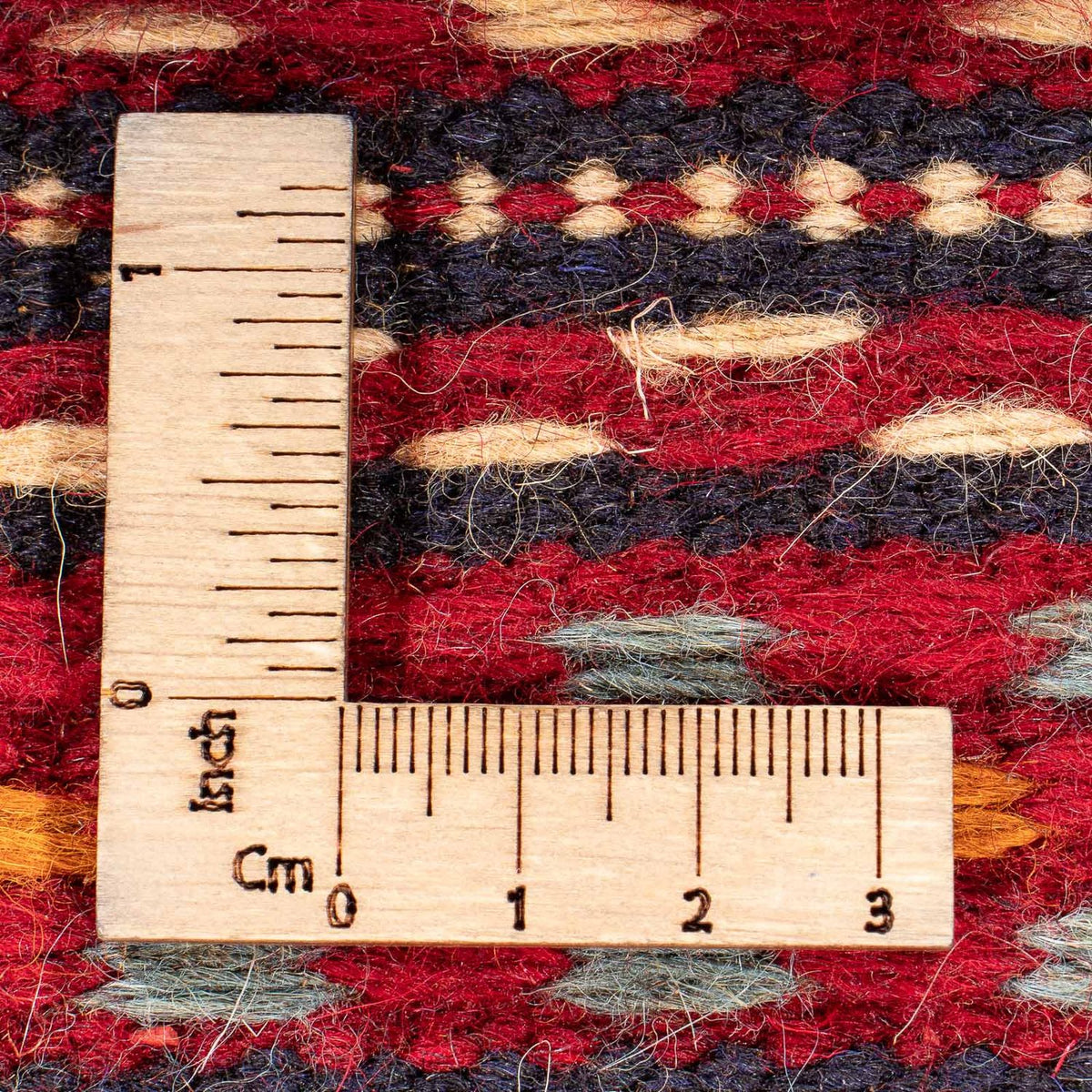 Biegacz Dywan Kelim - Orientalny - 200 x 72 cm - wielokolorowy