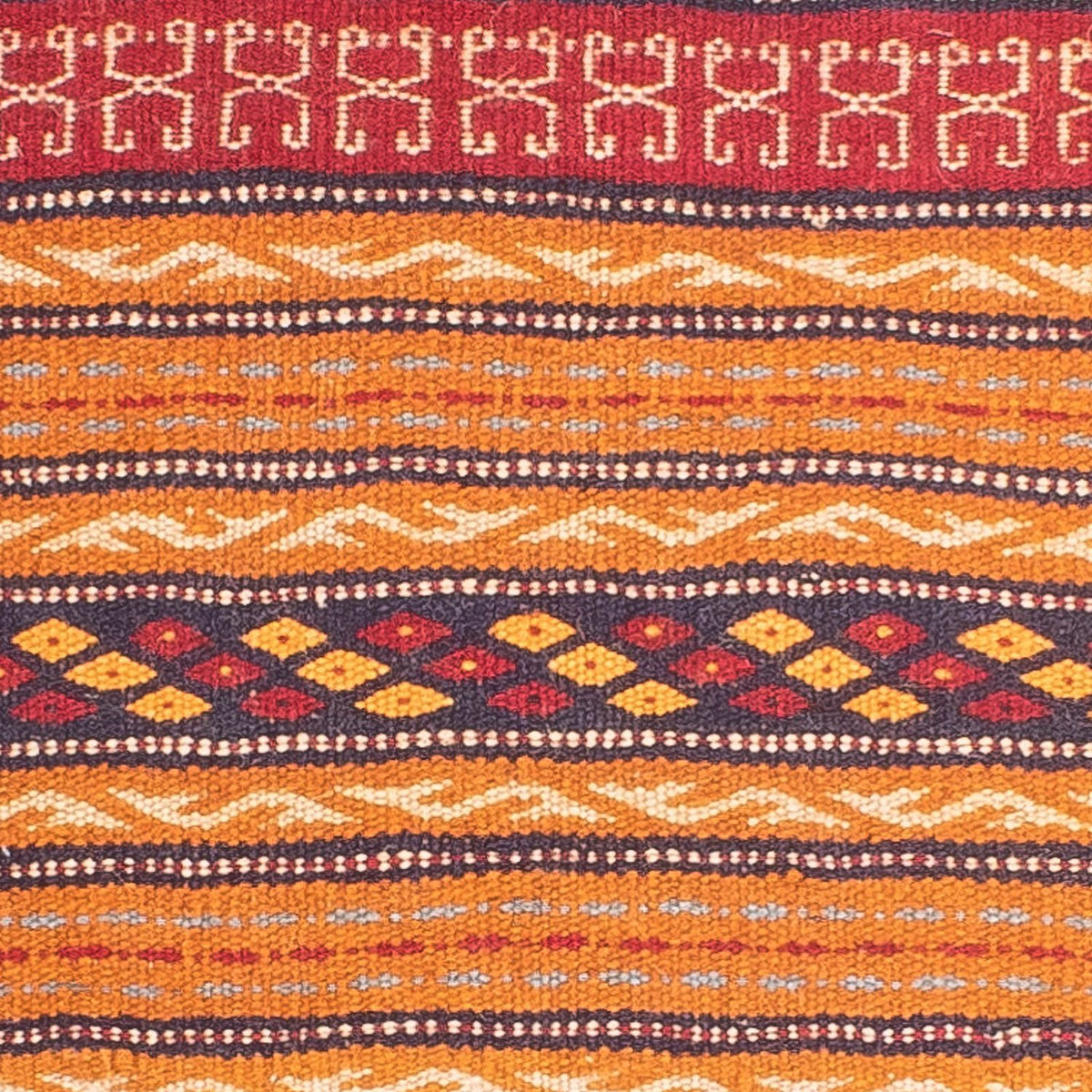 Biegacz Dywan Kelim - Orientalny - 200 x 70 cm - wielokolorowy