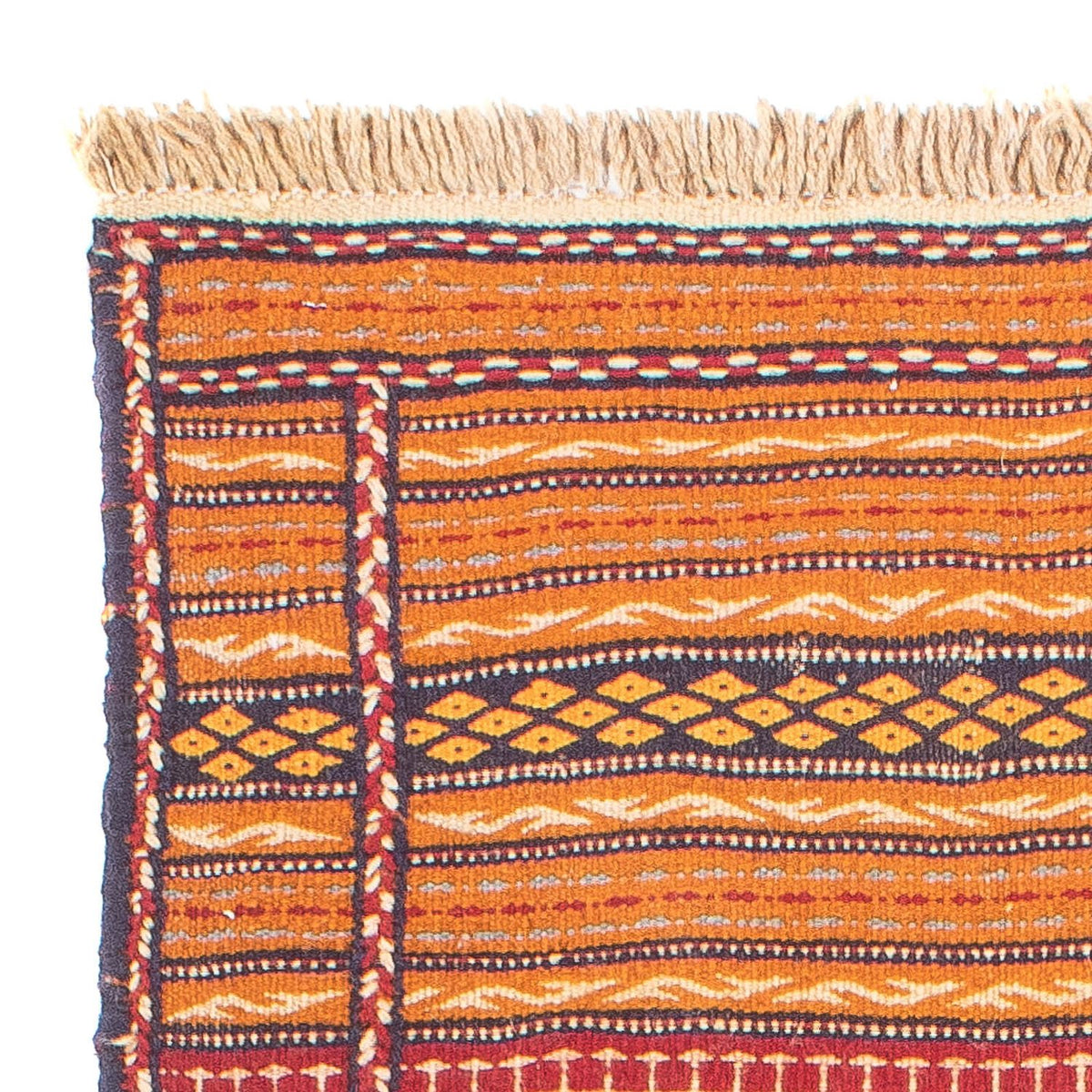 Biegacz Dywan Kelim - Orientalny - 200 x 70 cm - wielokolorowy