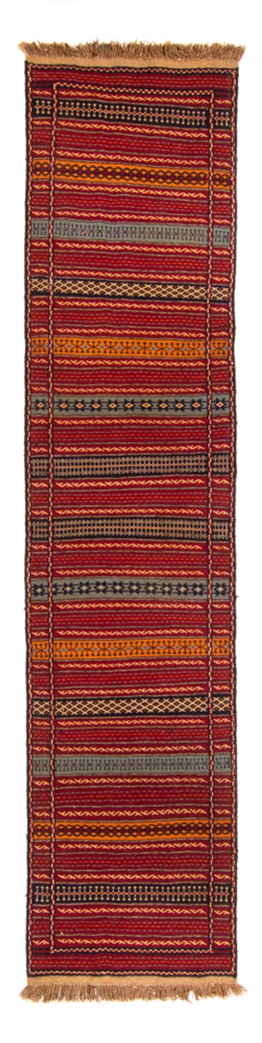 Biegacz Dywan Kelim - Orientalny - 300 x 83 cm - wielokolorowy