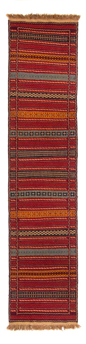 Biegacz Dywan Kelim - Orientalny - 300 x 83 cm - wielokolorowy