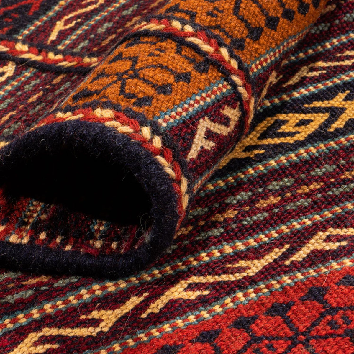 Biegacz Dywan Kelim - Orientalny - 305 x 80 cm - wielokolorowy