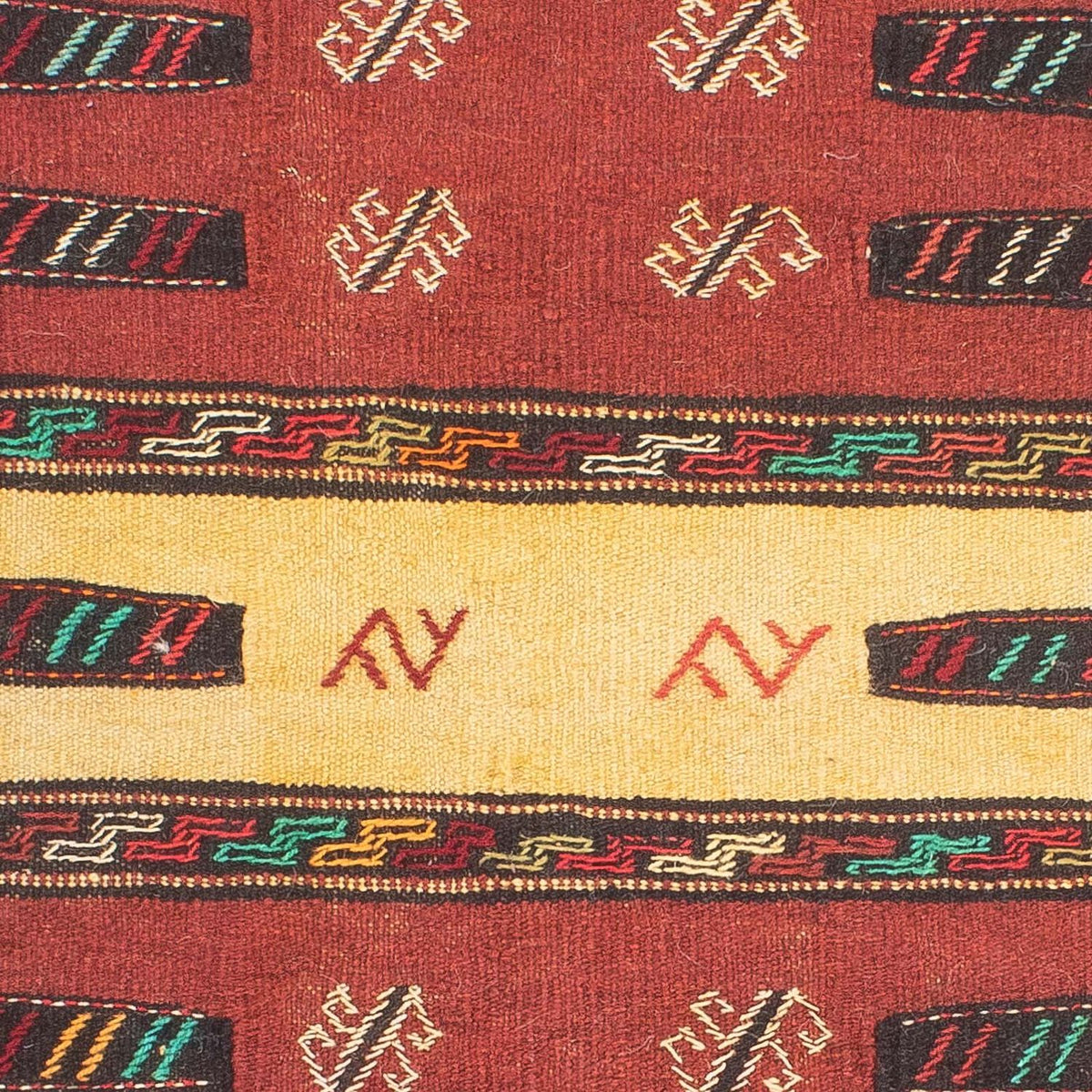 Dywan Kelim - Orientalny - 175 x 103 cm - wielokolorowy