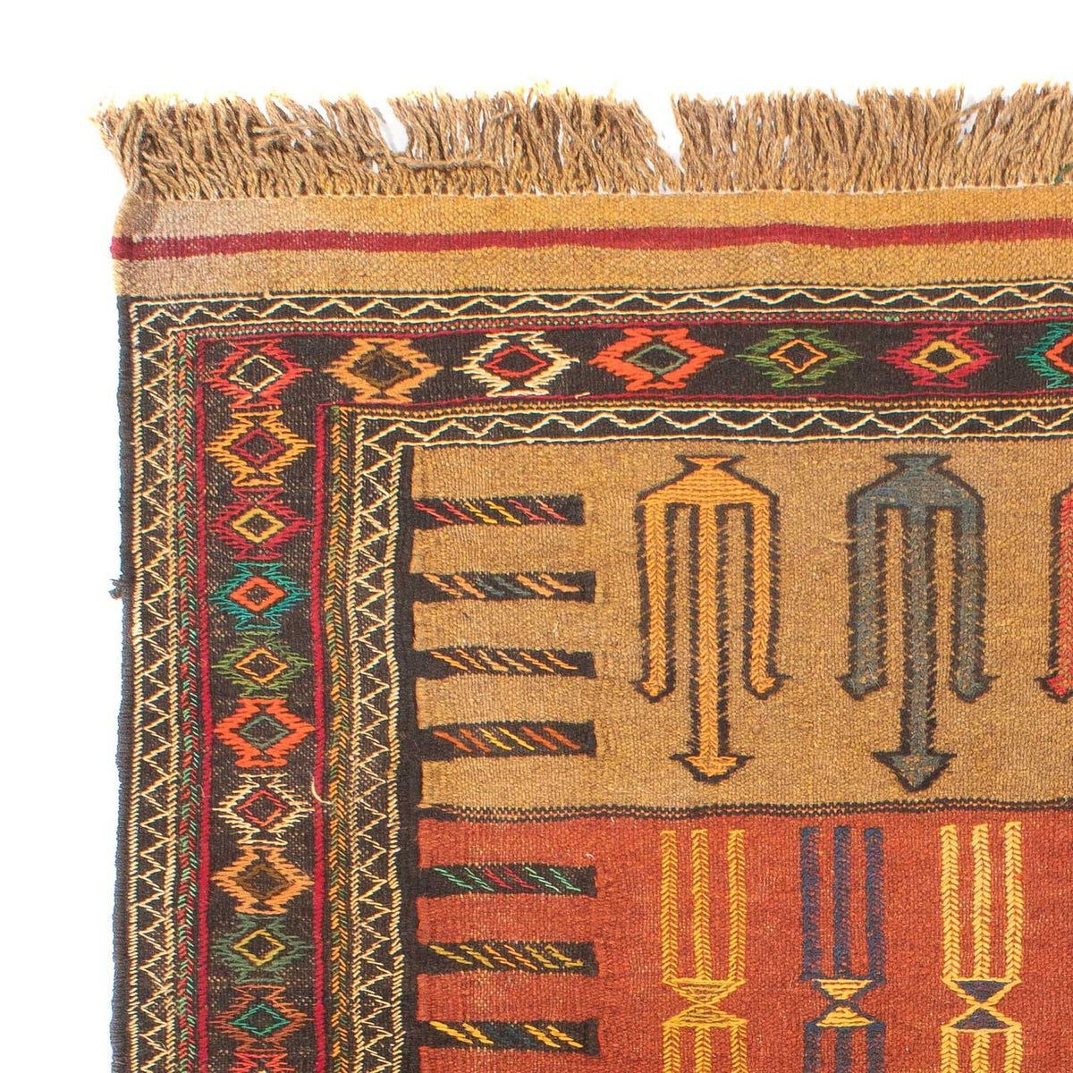 Dywan Kelim - Orientalny - 175 x 110 cm - wielokolorowy