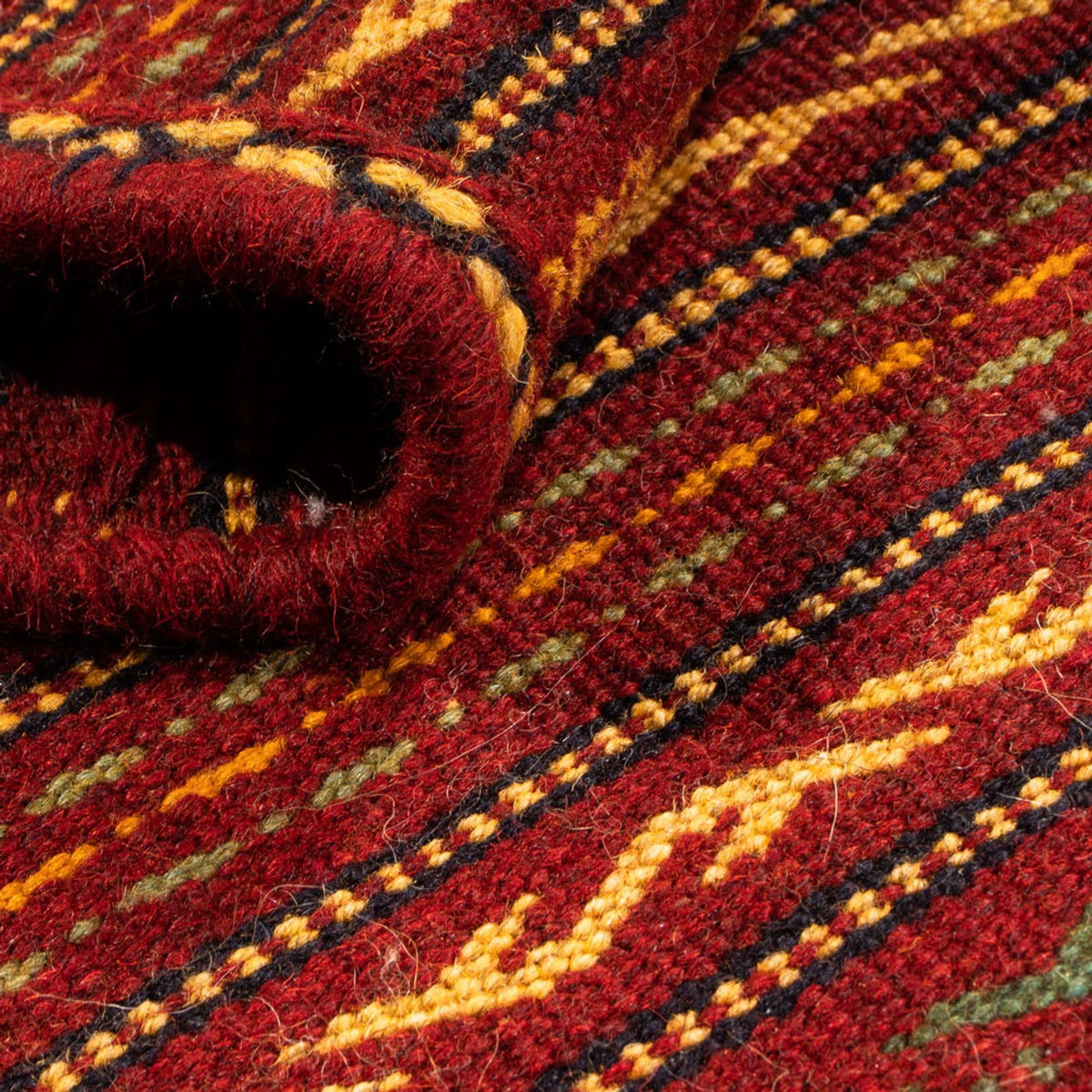 Dywan Kelim - Orientalny - 90 x 60 cm - wielokolorowy