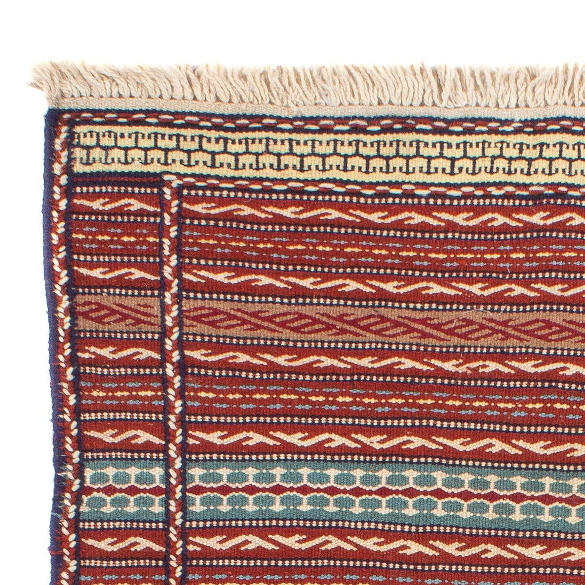 Dywan Kelim - Orientalny - 150 x 100 cm - wielokolorowy