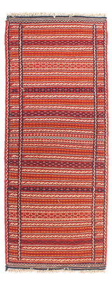 Biegacz Dywan Kelim - Orientalny - 200 x 70 cm - wielokolorowy