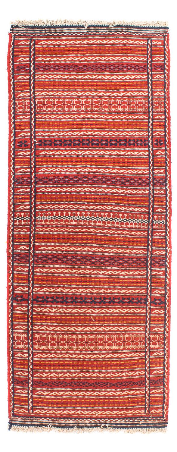 Biegacz Dywan Kelim - Orientalny - 200 x 70 cm - wielokolorowy