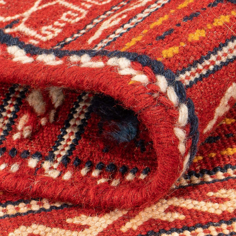 Biegacz Dywan Kelim - Orientalny - 200 x 70 cm - wielokolorowy