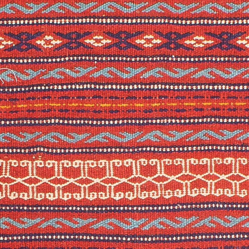 Biegacz Dywan Kelim - Orientalny - 200 x 70 cm - wielokolorowy