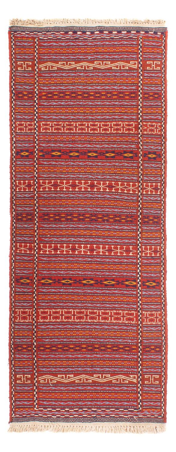 Biegacz Dywan Kelim - Orientalny - 200 x 70 cm - wielokolorowy