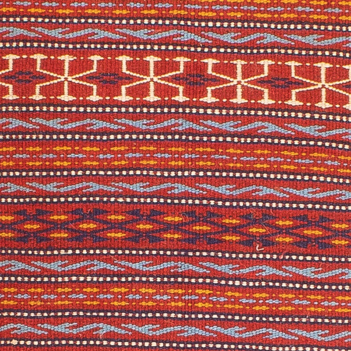 Biegacz Dywan Kelim - Orientalny - 200 x 70 cm - wielokolorowy