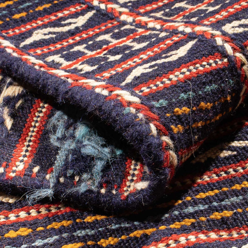 Biegacz Dywan Kelim - Orientalny - 200 x 70 cm - wielokolorowy