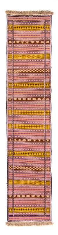 Biegacz Dywan Kelim - Orientalny - 300 x 70 cm - wielokolorowy