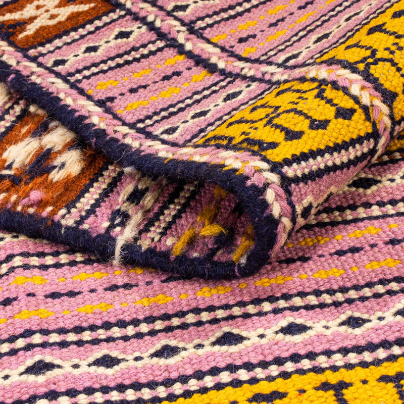 Biegacz Dywan Kelim - Orientalny - 300 x 70 cm - wielokolorowy