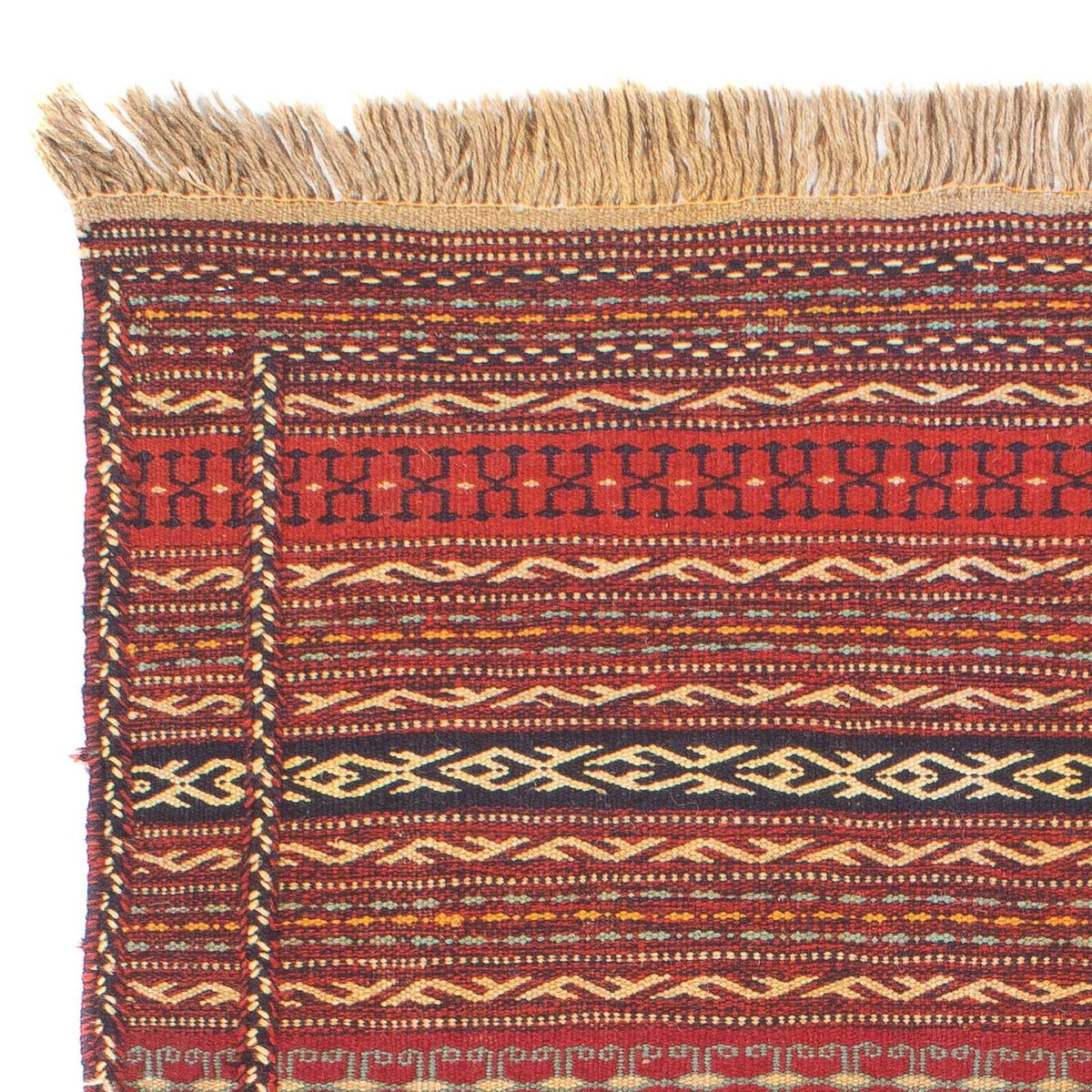 Dywan Kelim - Orientalny - 150 x 100 cm - wielokolorowy