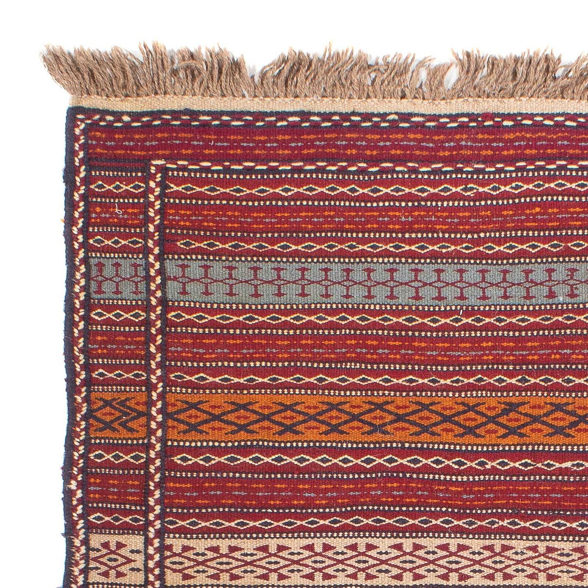 Dywan Kelim - Orientalny - 148 x 100 cm - wielokolorowy