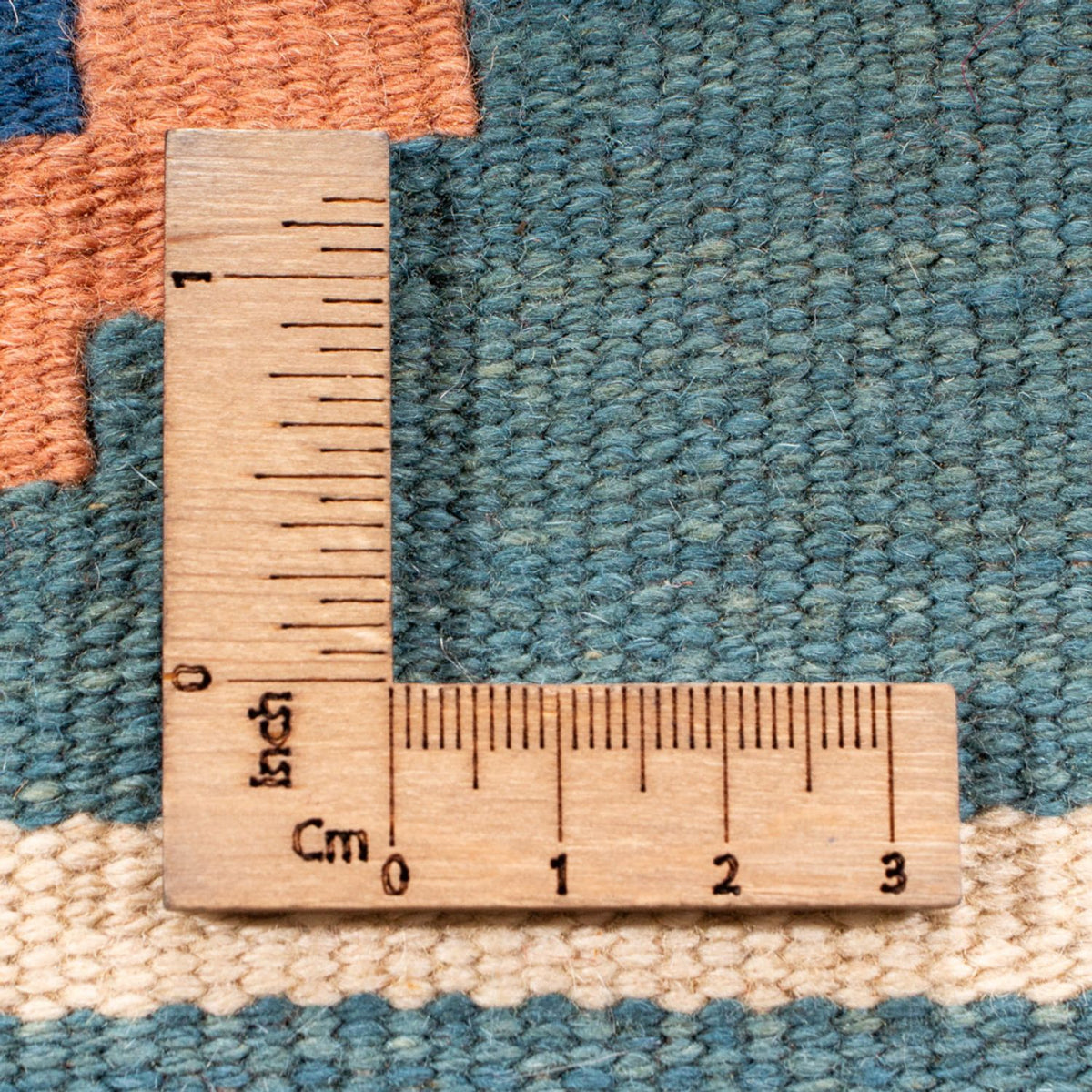 Dywan Kelim - Orientalny - 96 x 63 cm - wielokolorowy