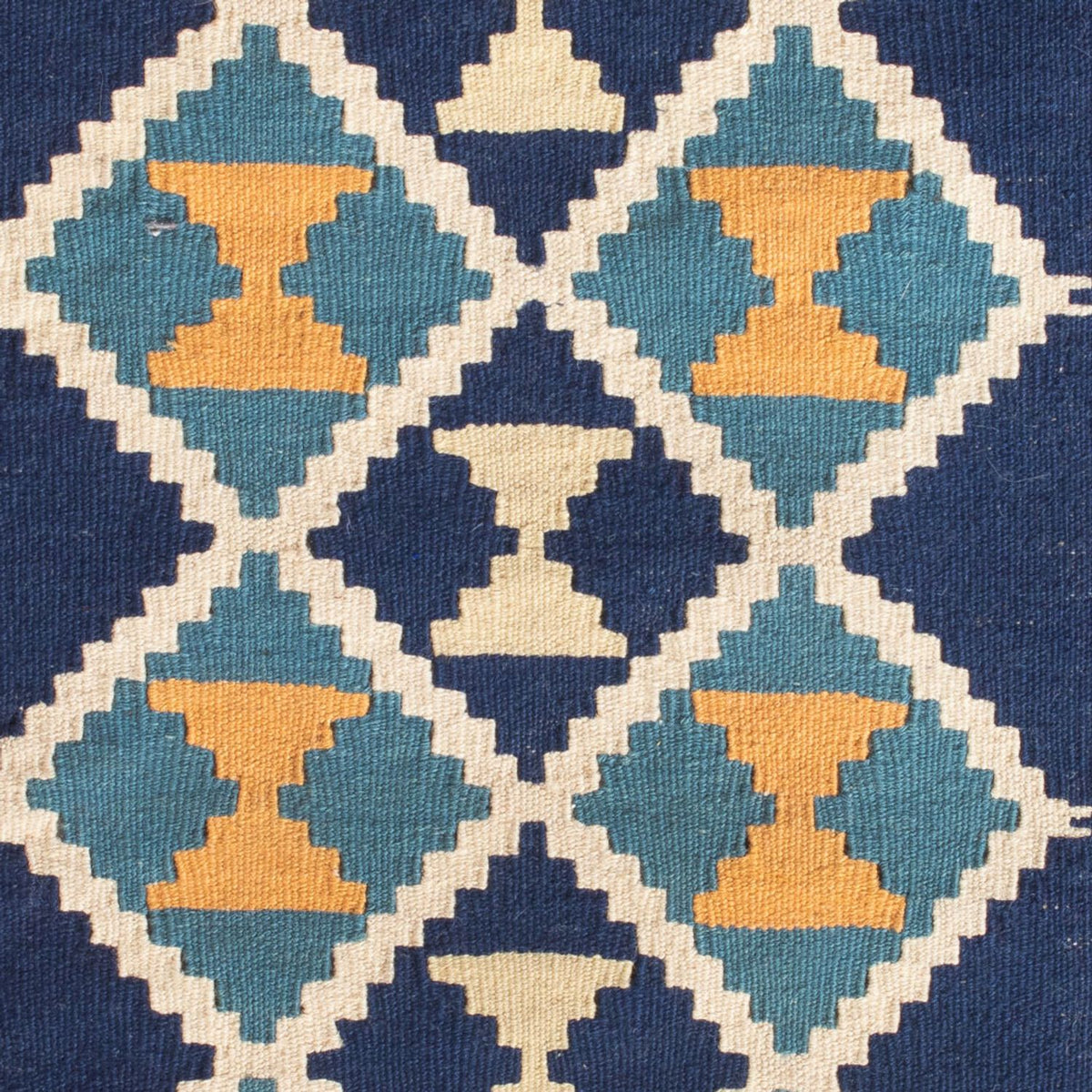 Dywan Kelim - Orientalny - 87 x 57 cm - wielokolorowy