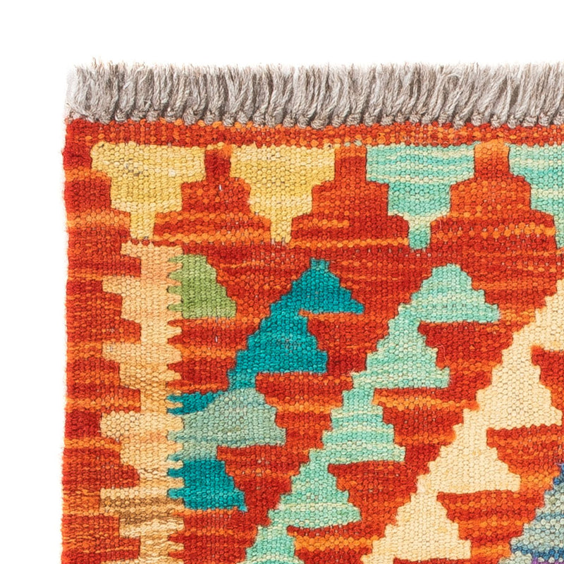 Dywan Kelim - Splash kwadratowy  - 52 x 50 cm - wielokolorowy