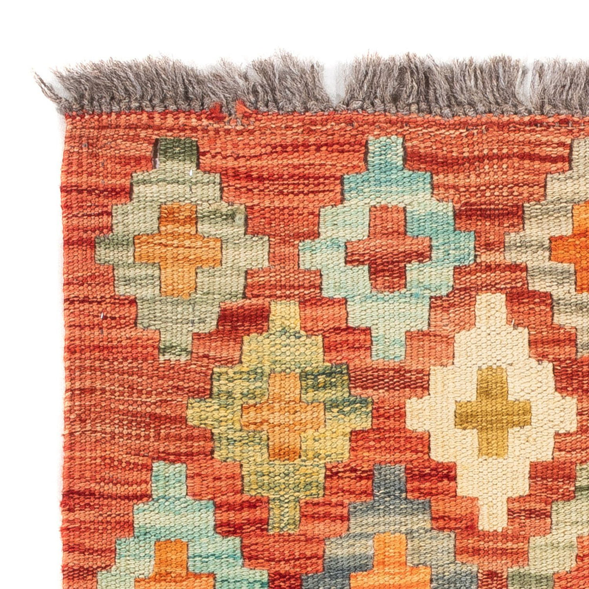 Dywan Kelim - Splash kwadratowy  - 52 x 50 cm - wielokolorowy