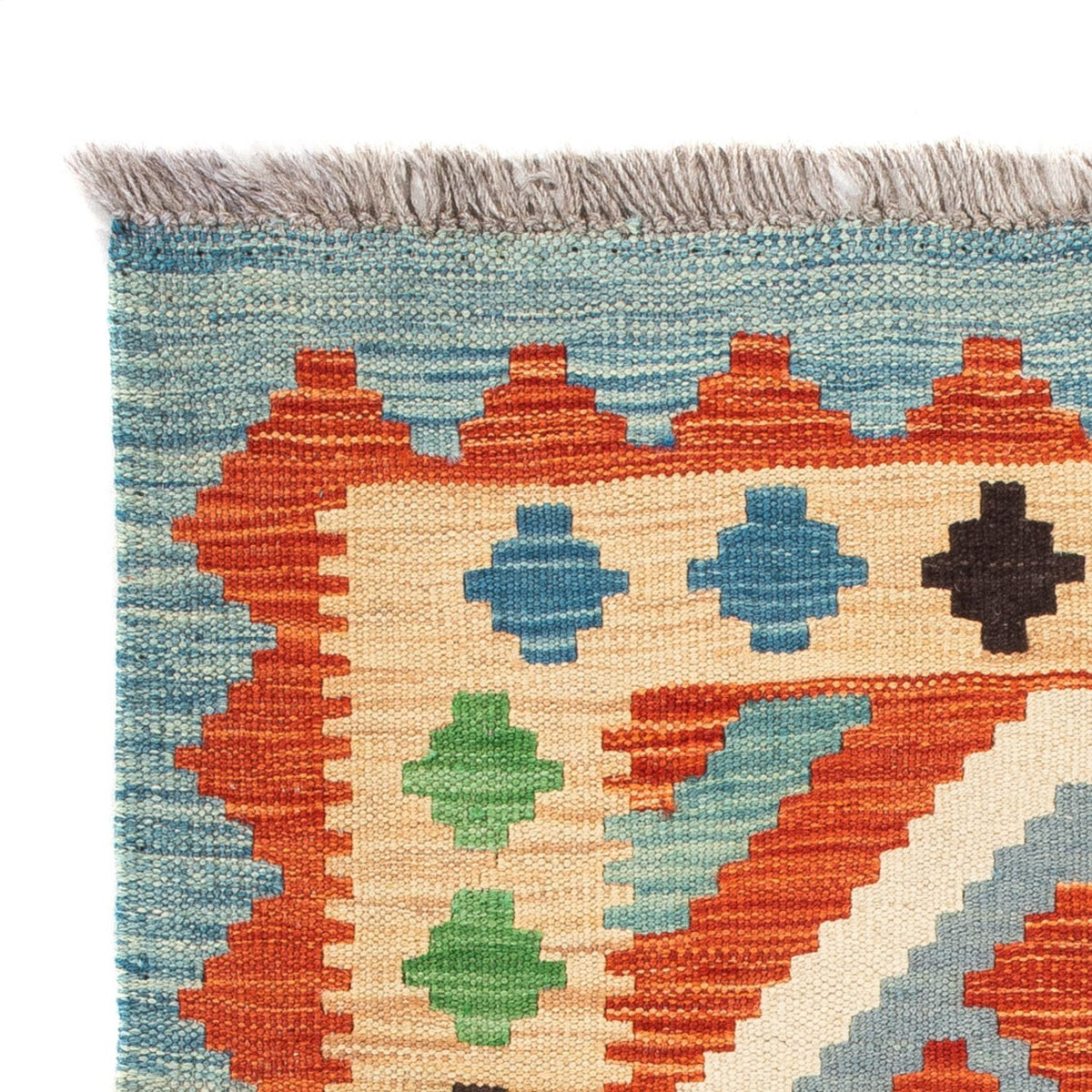 Dywan Kelim - Splash - 89 x 63 cm - wielokolorowy