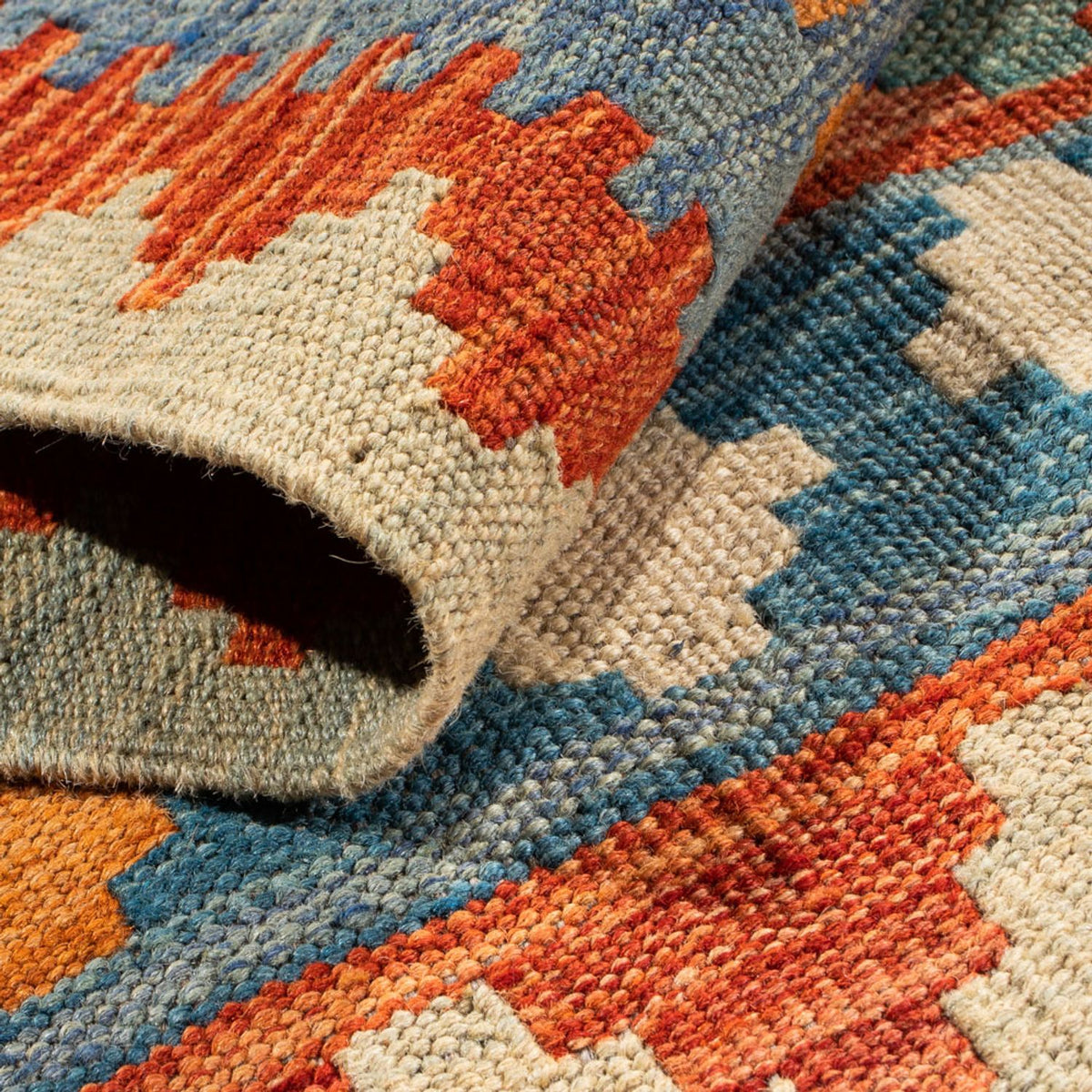 Dywan Kelim - Splash - 89 x 63 cm - wielokolorowy