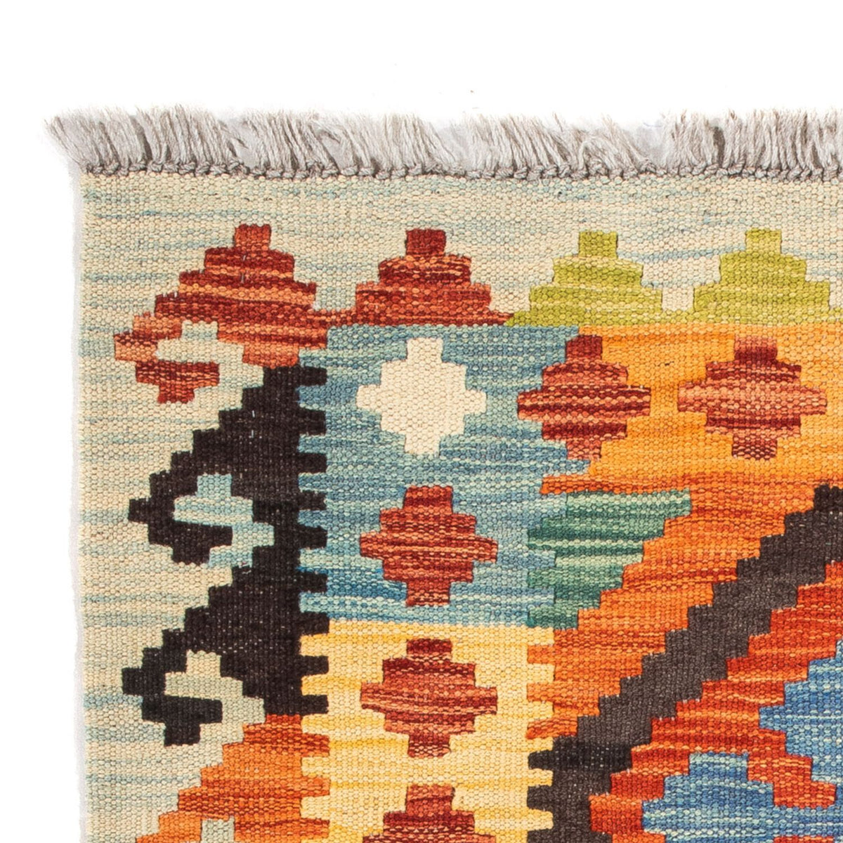 Dywan Kelim - Splash - 89 x 63 cm - wielokolorowy