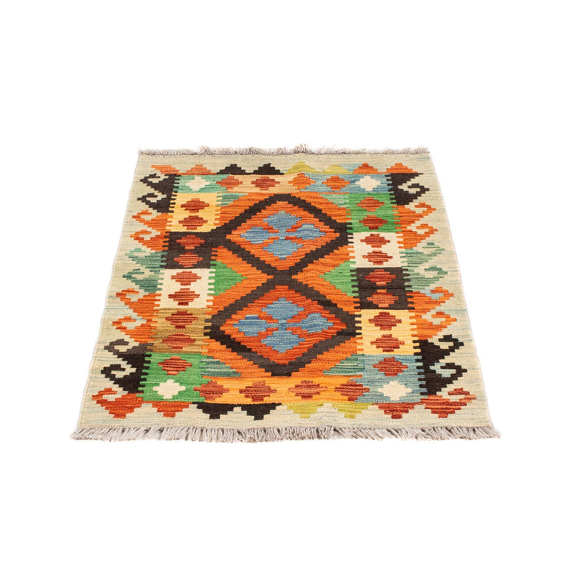 Dywan Kelim - Splash - 89 x 63 cm - wielokolorowy