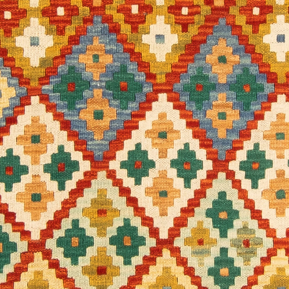 Biegacz Dywan Kelim - Splash - 297 x 80 cm - wielokolorowy