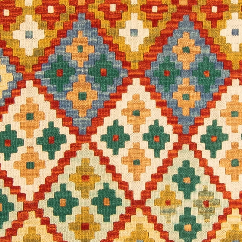 Biegacz Dywan Kelim - Splash - 297 x 80 cm - wielokolorowy