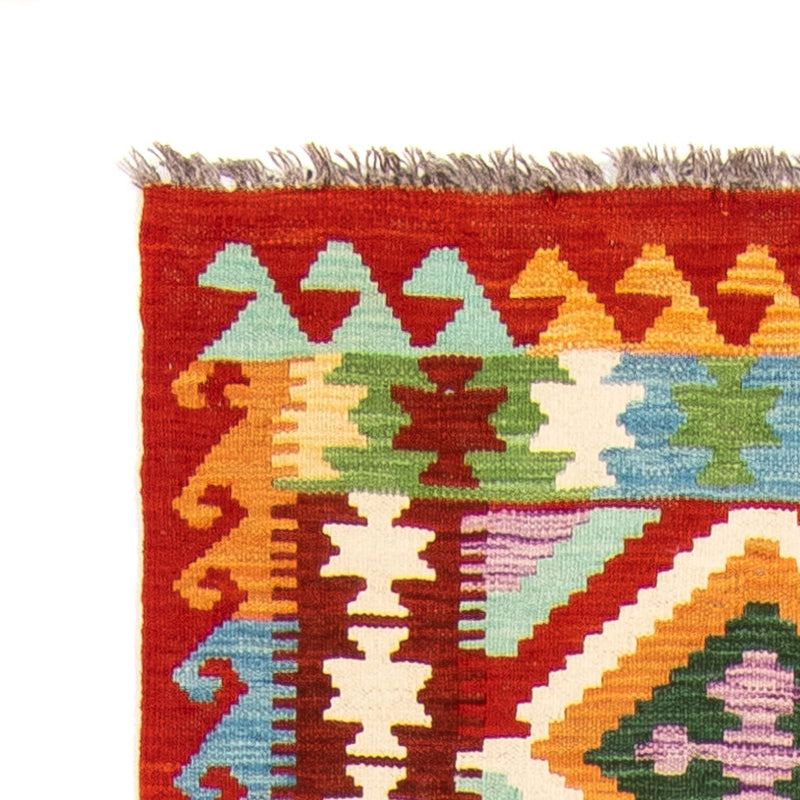 Biegacz Dywan Kelim - Splash - 292 x 80 cm - wielokolorowy