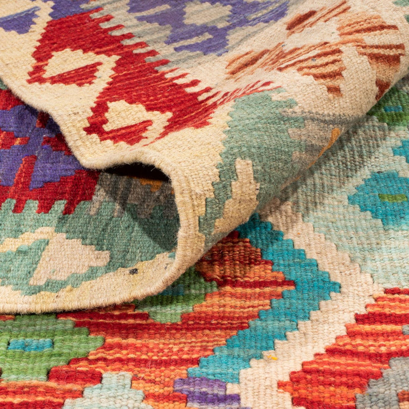 Dywan Kelim - Splash - 359 x 247 cm - wielokolorowy