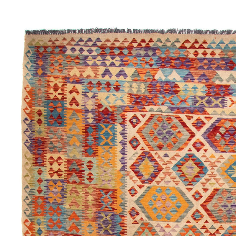 Dywan Kelim - Splash - 401 x 303 cm - wielokolorowy