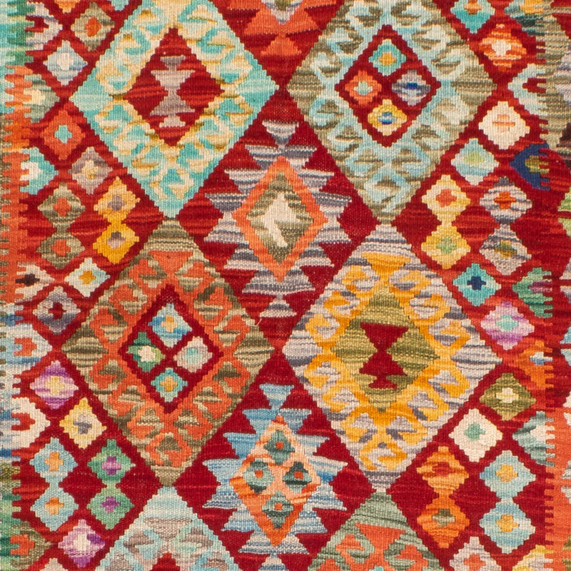 Dywan Kelim - Splash - 183 x 134 cm - wielokolorowy