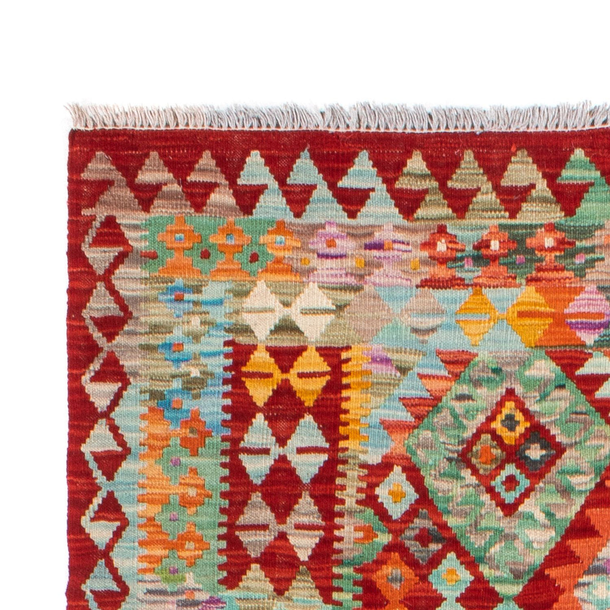 Dywan Kelim - Splash - 183 x 134 cm - wielokolorowy