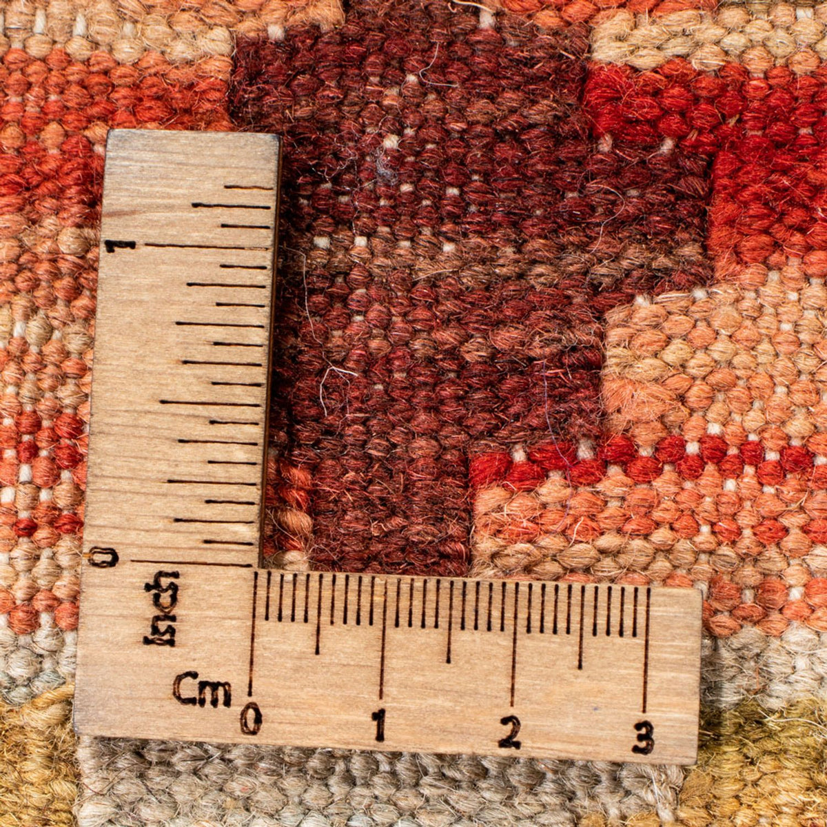 Dywan Kelim - Splash - 193 x 148 cm - wielokolorowy