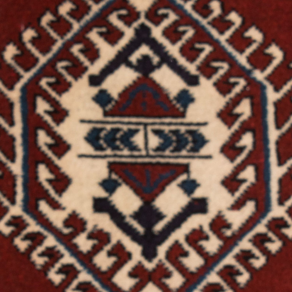 Perski dywan - Nomadyczny - 54 x 40 cm - wielokolorowy