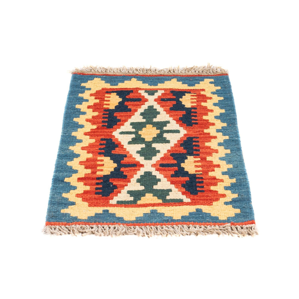 Dywan Kelim - Orientalny - 60 x 40 cm - wielokolorowy