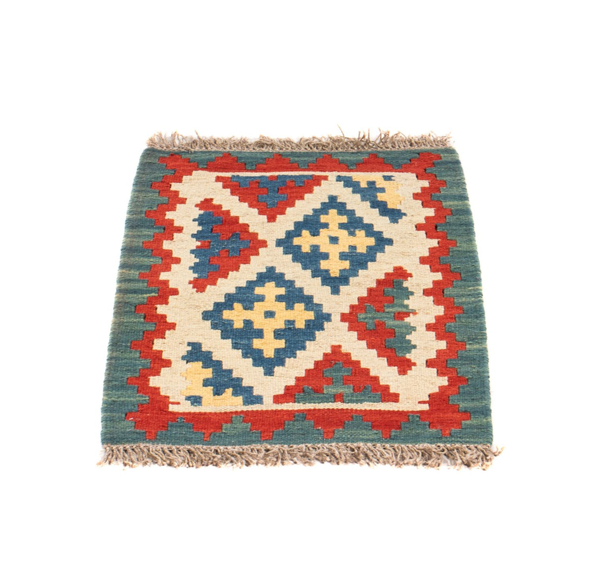 Dywan Kelim - Orientalny - 60 x 40 cm - wielokolorowy