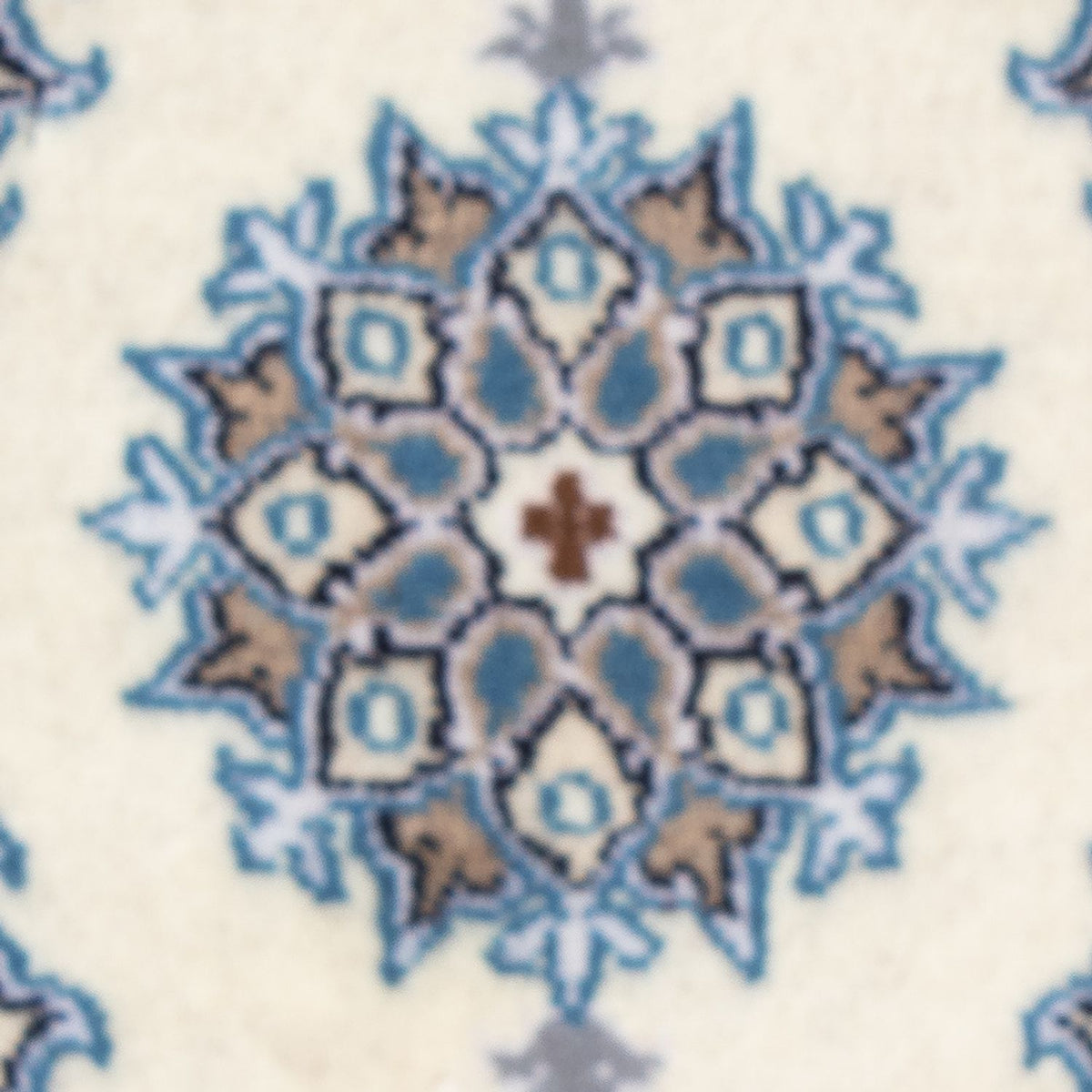 Dywan perski - Nain - 60 x 40 cm - kremowy