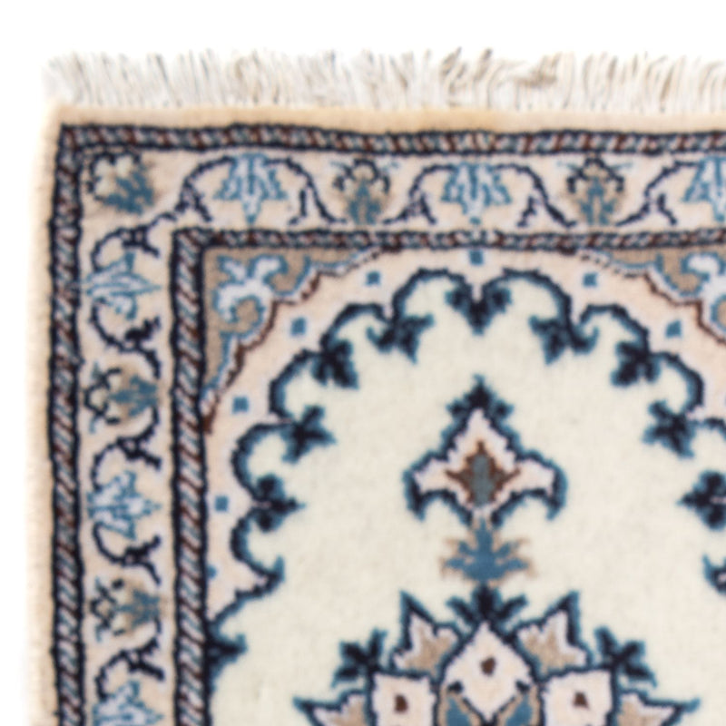 Dywan perski - Nain - 60 x 40 cm - kremowy