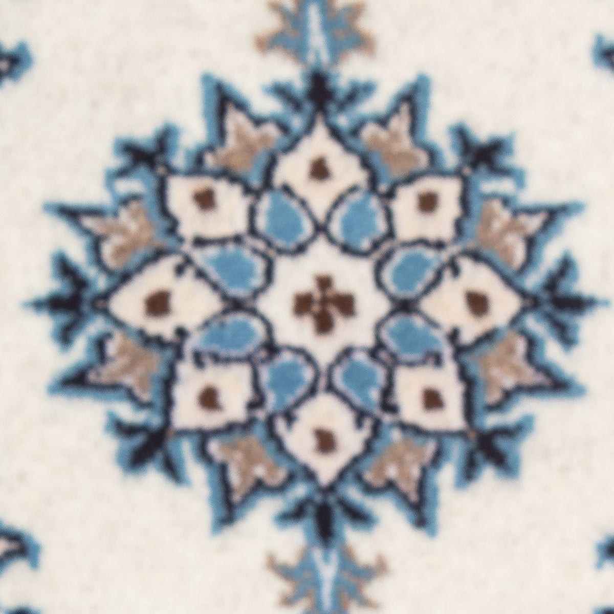 Dywan perski - Nain - 60 x 40 cm - kremowy