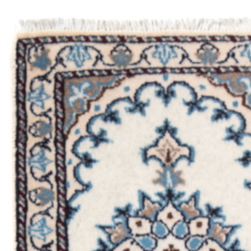 Dywan perski - Nain - 60 x 40 cm - kremowy