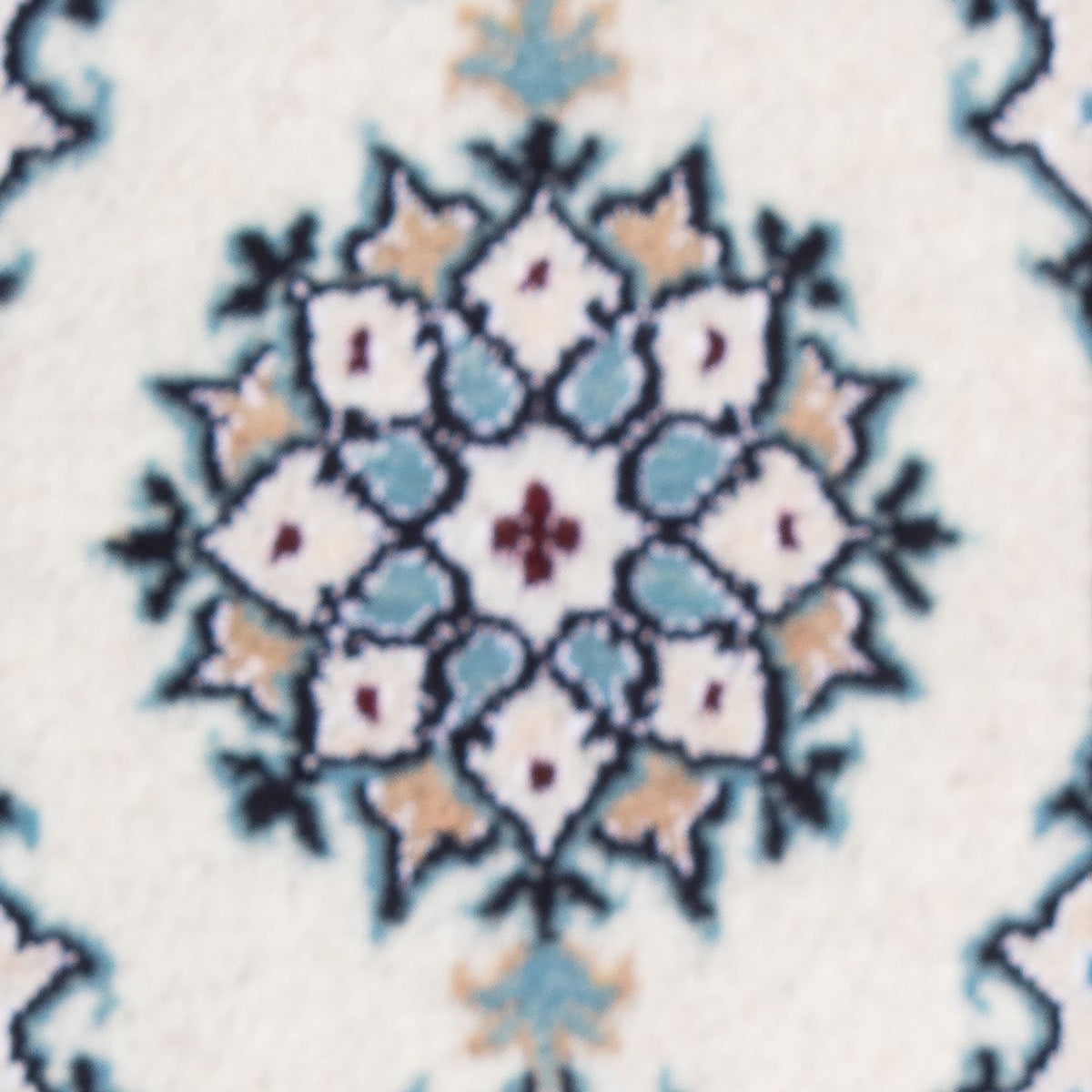 Dywan perski - Nain - 60 x 40 cm - kremowy