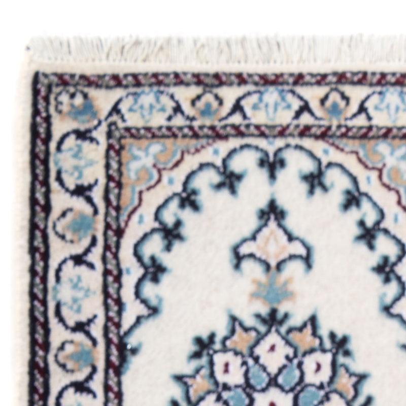 Dywan perski - Nain - 60 x 40 cm - kremowy