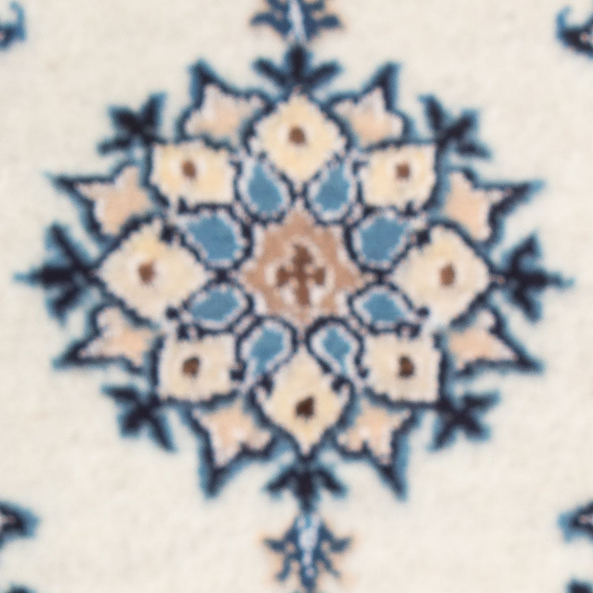 Dywan perski - Nain - 60 x 40 cm - kremowy