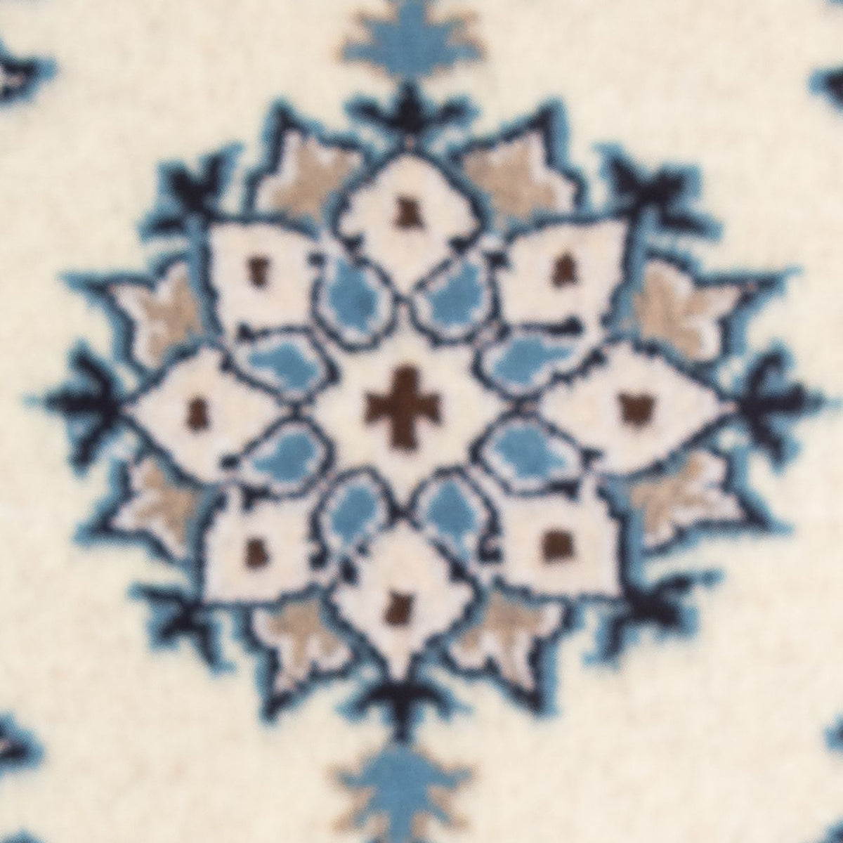 Dywan perski - Nain - 60 x 40 cm - kremowy